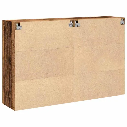Zidni ormari 2 kom. Staro drvo 69,5 x 34 x 90 cm - Staro drvo Zlatna cijev Cijena