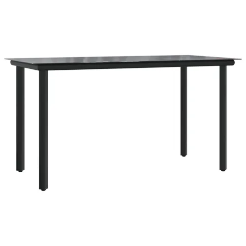 Vrtna garnitura - 7-dijelni vrtni blagovaonski set sivi od poliratana - Siva 200 x 100 x 74 cm 6 Siva Cijena