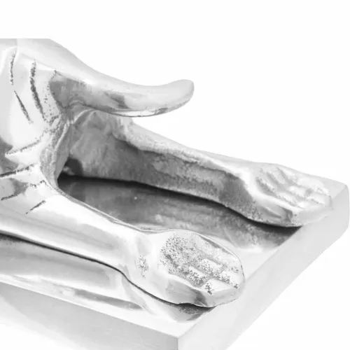 Držači za knjige 2 kom. Srebrno 12 x 15 x 18 cm Aluminij - Pas 12 x 15 x 18 cm Cijena
