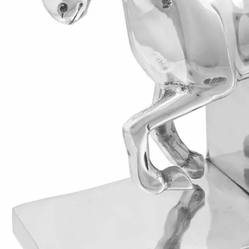 Držači za knjige 2 kom. Srebrno 11 x 14 x 25 cm Aluminij - Konj 11 x 14 x 25 cm Cijena