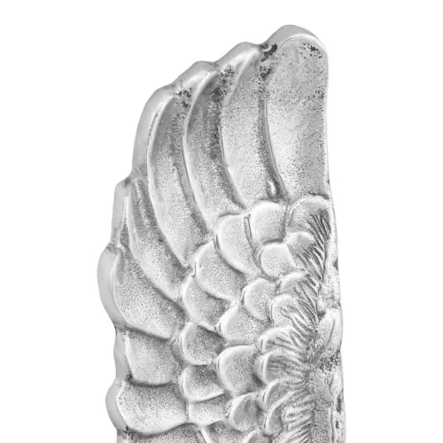 Skulptura Krila 2 kom. Srebrna 31 x 5 x 91 cm Aluminij - 91 x 31 x 5 cm Cijena
