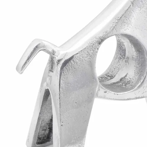 Skulptura bika Srebrno 22 x 9,5 x 34 cm Aluminij - 34 x 28 x 10 cm Cijena