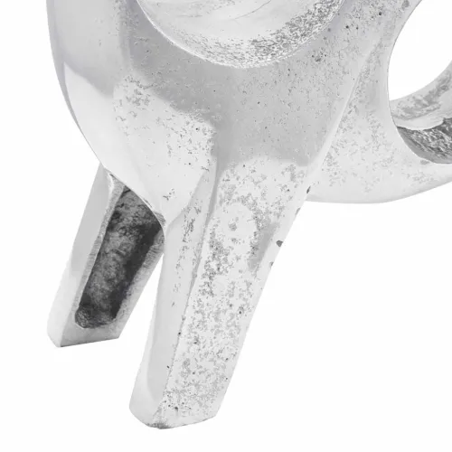 Skulptura bika Srebrno 22 x 9,5 x 34 cm Aluminij - 34 x 28 x 10 cm Cijena
