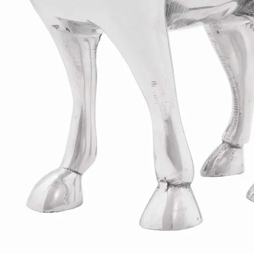 Skulptura bika Srebrno 20 x 17 x 23 cm Aluminij - 23 x 20 x 15 cm Cijena