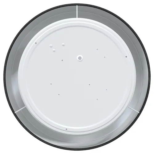 Stropna svjetiljka Crna 30 x 30 x 13,5 cm tkanina - Ø30 x 13,5 cm Crna bez zvjezdastog sjenila Cijena