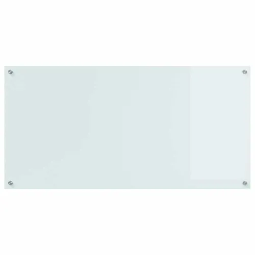 Kuhinjski zid Bijelo 120 x 60 cm Staklo otporno na udarce - Bijelo 120 x 60 x 0,6 cm 1 Cijena
