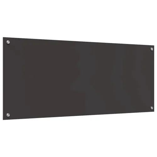 Kuhinjski zid Tamno siva 120 x 50 cm Staklo otporno na udarce - Tamno siva 120 x 50 x 0,6 cm 1 Cijena