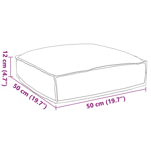 Jastuk Oxford tkanina Krem 50 x 50 x 12 cm - Krem Cijena