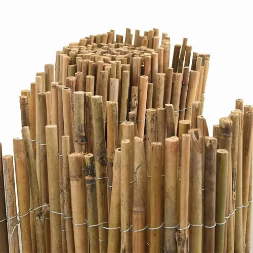 Bambusova ograda 500 x 125 cm Bambus Prirodna - 500 x 125 cm Cijena