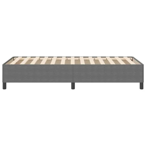 Box spring krevet Svjetlosiva 90 x 190 cm Kordura tekstil - Svjetlosiva 90 x 190 cm Cijena