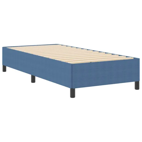 Box spring krevet Plava 90 x 190 cm Kordura tekstil - Plava 90 x 190 cm Cijena