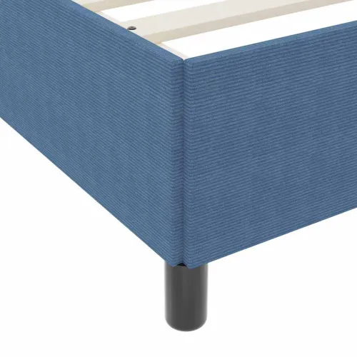 Box spring krevet Plava 90 x 190 cm Kordura tekstil - Plava 90 x 190 cm Cijena