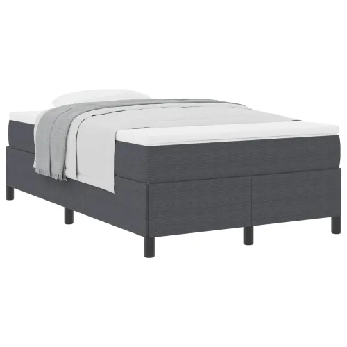 Box spring krevet Tamnosiva 120 x 200 cm Kordura tekstil - Tamnosiva 120 x 200 cm Cijena