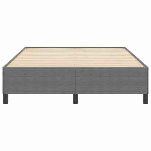 Box spring krevet Svjetlosiva 160 x 200 cm Kordura tekstil - Svjetlosiva 160 x 200 cm Cijena