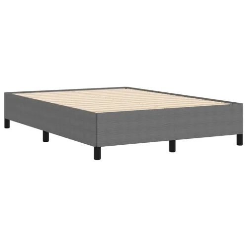 Box spring krevet Svjetlosiva 160 x 200 cm Kordura tekstil - Svjetlosiva 160 x 200 cm Cijena