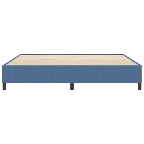 Box spring krevet Plava 200 x 200 cm Kordura tekstil - Plava 200 x 200 cm Cijena