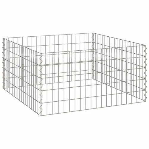Kvadratni komposter 100 x 100 x 50 cm Željezo - 100 x 100 x 50 cm Cijena