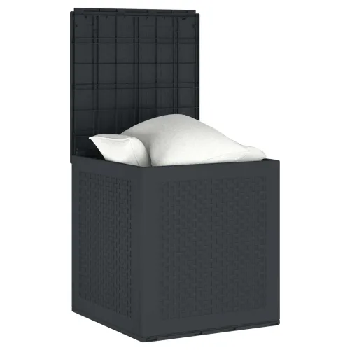 Kutija za spremanje Antracit 55 x 53 x 57 cm Polipropilen - Antracit Cijena