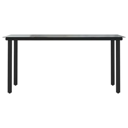 Vrtna garnitura - 7-dijelni vrtni blagovaonski set s jastucima poliratan i staklo - Smeđa 160 x 80 x 74 cm 6 Cijena