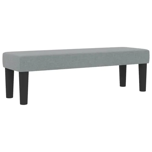 Box spring krevet Svijetlo siva 160 x 200 cm tkanina - Svjetlosiva 160 x 200 cm Prošiveno gumbima Cijena