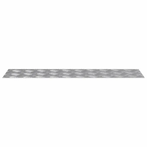 Stepenica 4 kom. 80 x 20 cm Srebrno Aluminij Pravokutni - 80 x 20 x 0,2 cm 4 Cijena