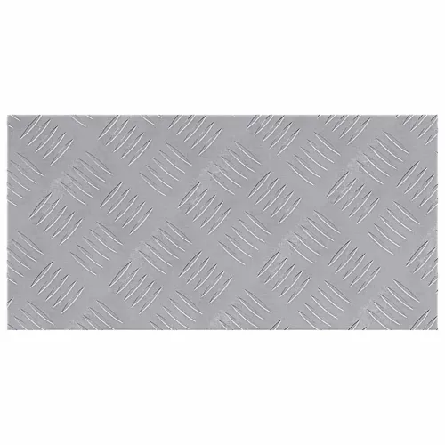 Stepenica 4 kom. 50 x 25 cm Srebrno Aluminij Pravokutni - 50 x 25 x 0,3 cm 4 Cijena