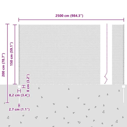 Heksagonalna ograda s stubom 25 x 1,5 m Čelik premazan PVC-om - Siva 25 x 1,5 m ograda (mreža širine 1,3 cm) Cijena