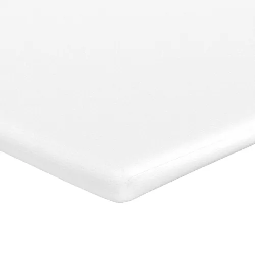 Box spring krevet Plava i bijela 200 x 200 cm - Plava 200 x 200 cm Cijena