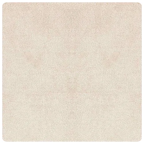 Protuklizni Shaggy Tepih Krem 120 x 120 cm PP - Krem 120 x 120 cm Cijena