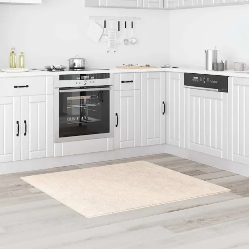 Protuklizni Shaggy Tepih Krem 120 x 120 cm PP - Krem 120 x 120 cm Cijena