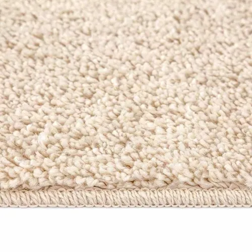 Protuklizni Shaggy Tepih Krem 160 x 160 cm PP - Krem 160 x 160 cm Cijena