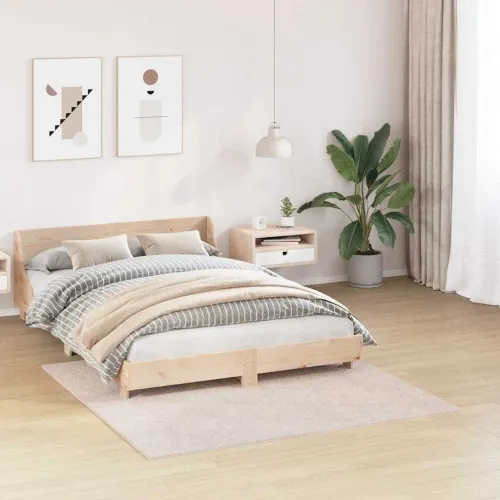Protuklizni Shaggy Tepih Krem 160 x 160 cm PP - Krem 160 x 160 cm Cijena