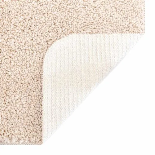 Protuklizni Shaggy Tepih Krem 160 x 160 cm PP - Krem 160 x 160 cm Cijena