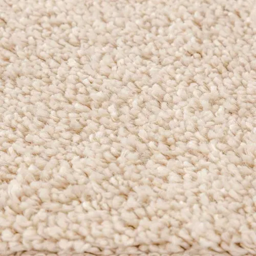 Protuklizni Shaggy Tepih Krem 160 x 160 cm PP - Krem 160 x 160 cm Cijena