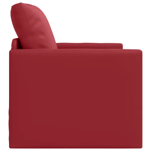 Krevet na razvlačenje 60cm Vinska crvena Umjetna koža - boja crnog vina 74 x 77 x 81 cm Cijena