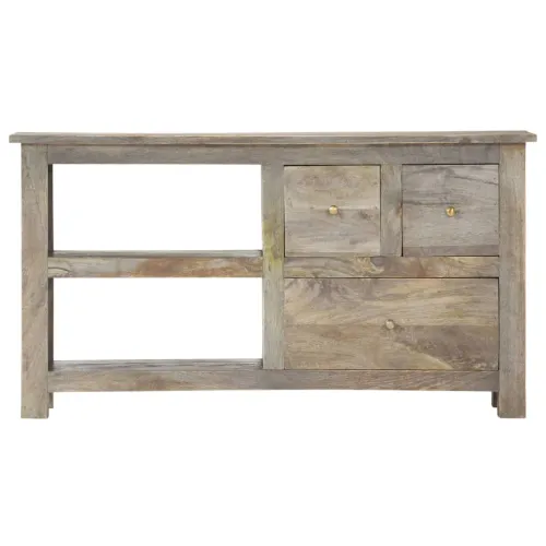 TV ormarić 100x30x55 cm puno drvo manga Cijena