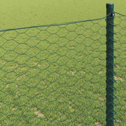 Heksagonalna ograda 1 x 10 m PVC Zelena - 10 x 1 m 50 mm Zelena Cijena