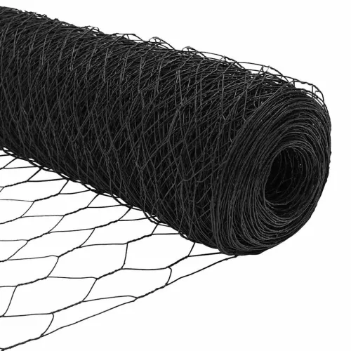 Heksagonalna ograda 1,4 x 25 m PVC Siva - 25 x 1,4 m 50 mm Siva Cijena
