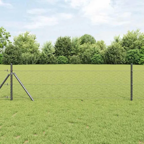Heksagonalna ograda 1,4 x 25 m PVC Siva - 25 x 1,4 m 50 mm Siva Cijena