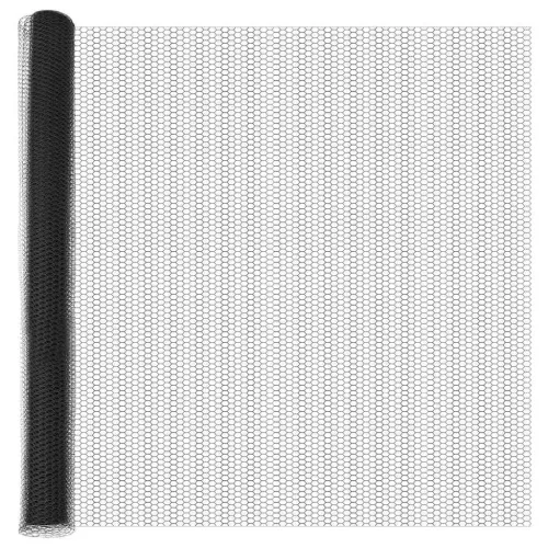 Heksagonalna ograda 1,6 x 25 m PVC Siva - 25 x 1,6 m 36 mm Siva Cijena