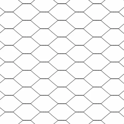 Heksagonalna ograda 0,6 x 50 m PVC Siva - 50 x 0,6 m 13 mm Siva Cijena