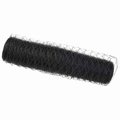Heksagonalna ograda 0,5 x 100 m PVC Siva - 100 x 0,5 m 36 mm Siva Cijena