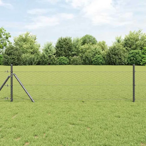Heksagonalna ograda 0,6 x 100 m PVC Siva - 100 x 0,6 m 36 mm Siva Cijena