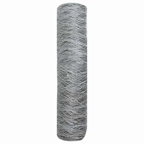 Heksagonalna ograda 0,8 x 10 m Pocinčani čelik Srebrna - 10 x 0,8 m 50 mm Pocinčani čelik Cijena