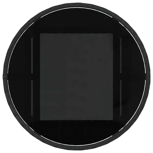 Vrtni set za objed 5 kom. Crna poliratan - 4 sjedala Crna i krem bijela Cijena