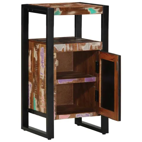 Kupaonski ormar Smeđa 40 x 35 x 75 cm Čvrsto drvo iz reciklaže - masivno obnovljeno drvo Cijena