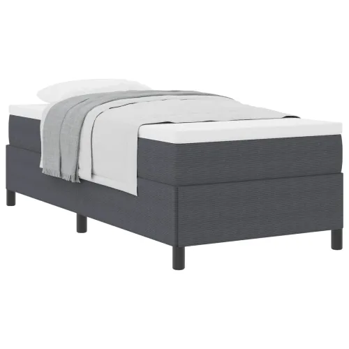 Box spring krevet Tamno siva 80 x 200 cm Kordura tekstil - Tamno siva 80 x 200 cm Cijena