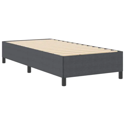 Box spring krevet Tamno siva 80 x 200 cm Kordura tekstil - Tamno siva 80 x 200 cm Cijena