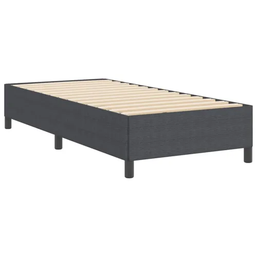 Box spring krevet Tamno siva 80 x 200 cm Kordura tekstil - Tamno siva 80 x 200 cm Cijena