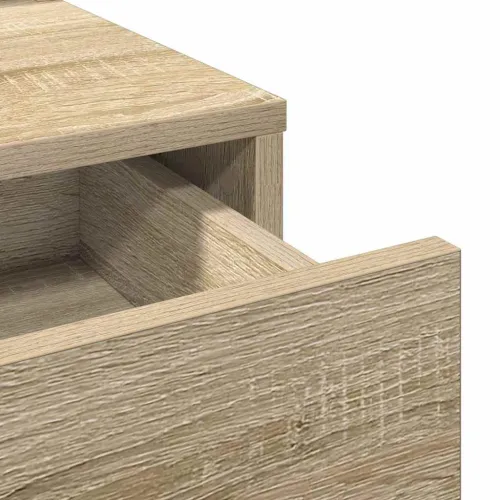 Toaletni stol Smeđa 50 x 41 x 140 cm Konstruirano drvo - 50 x 41 x 140 cm sonoma hrast Cijena
